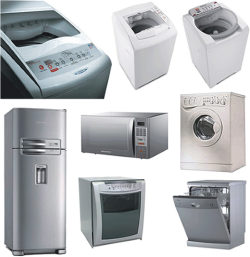 Maquina de lavar roupas/Geladeira - Arniqueira/Vicente Pires/Colonia Agricola Samambaia 3081-7342